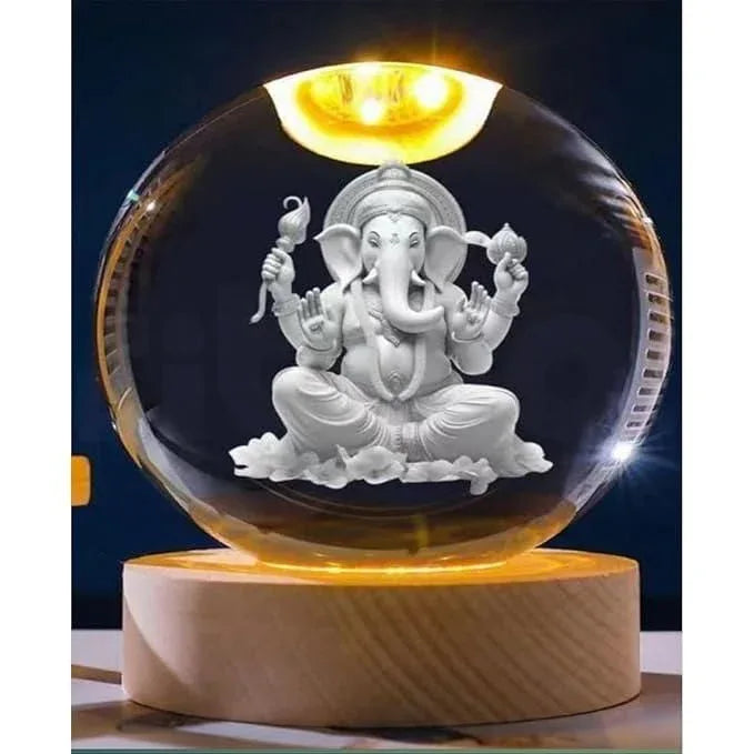 Ganesh Crystal LED Lamp - BiG FACTORY 