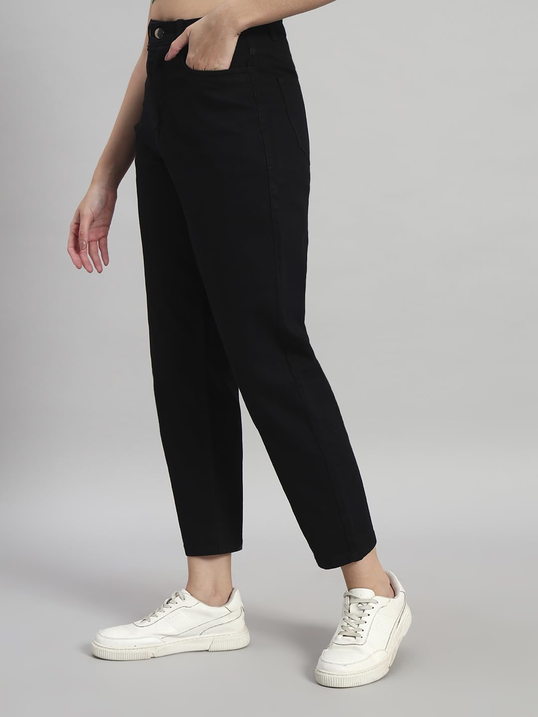 RAGZO High Waist Jeans for Women - Mom Fit, Premium Quality.