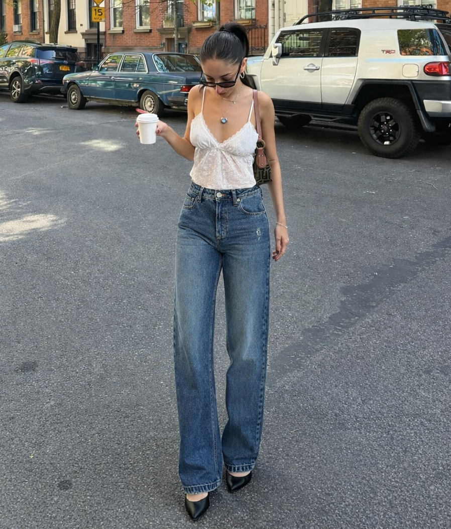 Slim-Fit Straight Leg Jeans by Soho - High Quality Denim.