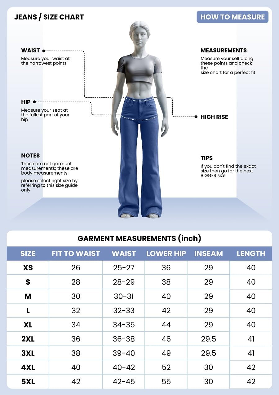 High-Waisted Baggy Denim with Utility Pockets for Women. Casual Wide-Leg Trousers.