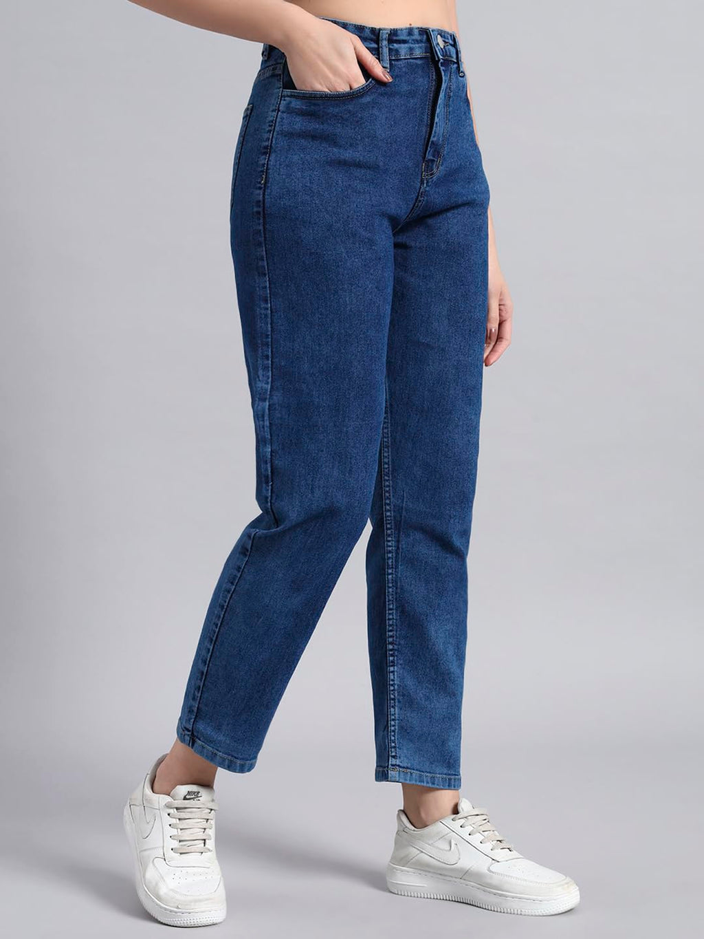 High Waist Jeans for Women: RAGZO Mom Fit, Premium Quality.