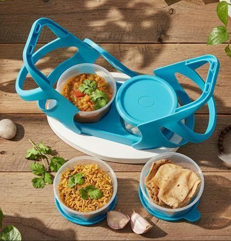 Lunch Box (HET) BPA 200ml Each Container - BiG FACTORY 