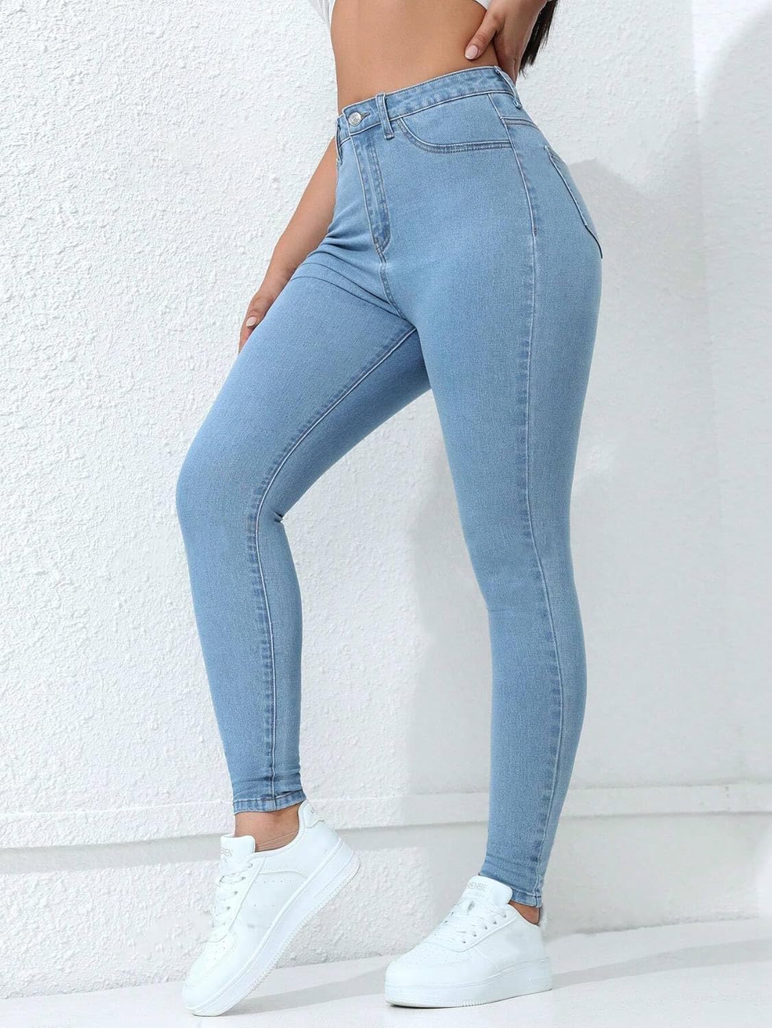 Skinny Fit Jeans for Women by TOPLOT - High Quality Denim