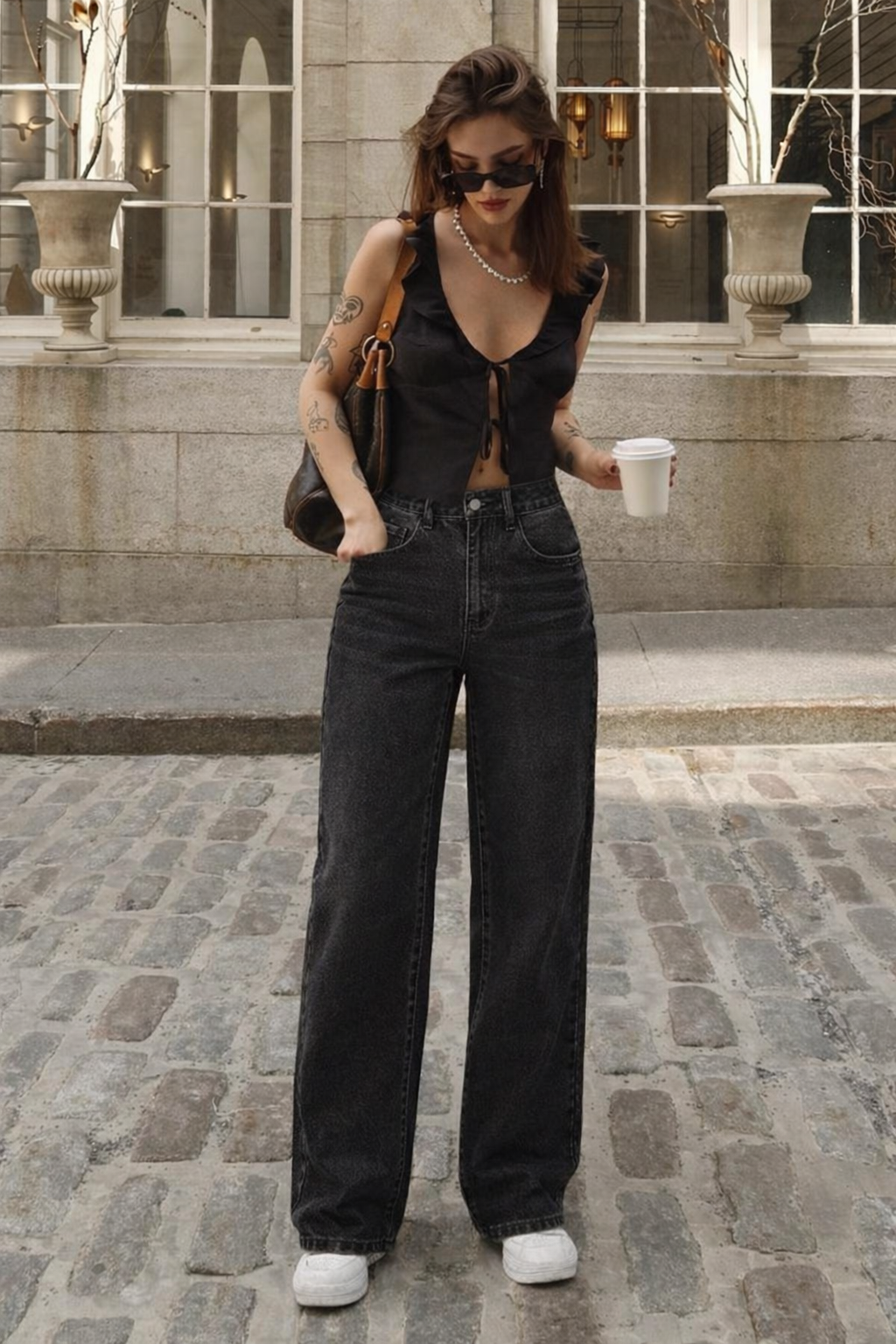 Dark Wash, Straight-Fit Jeans - Perfect for After Hours