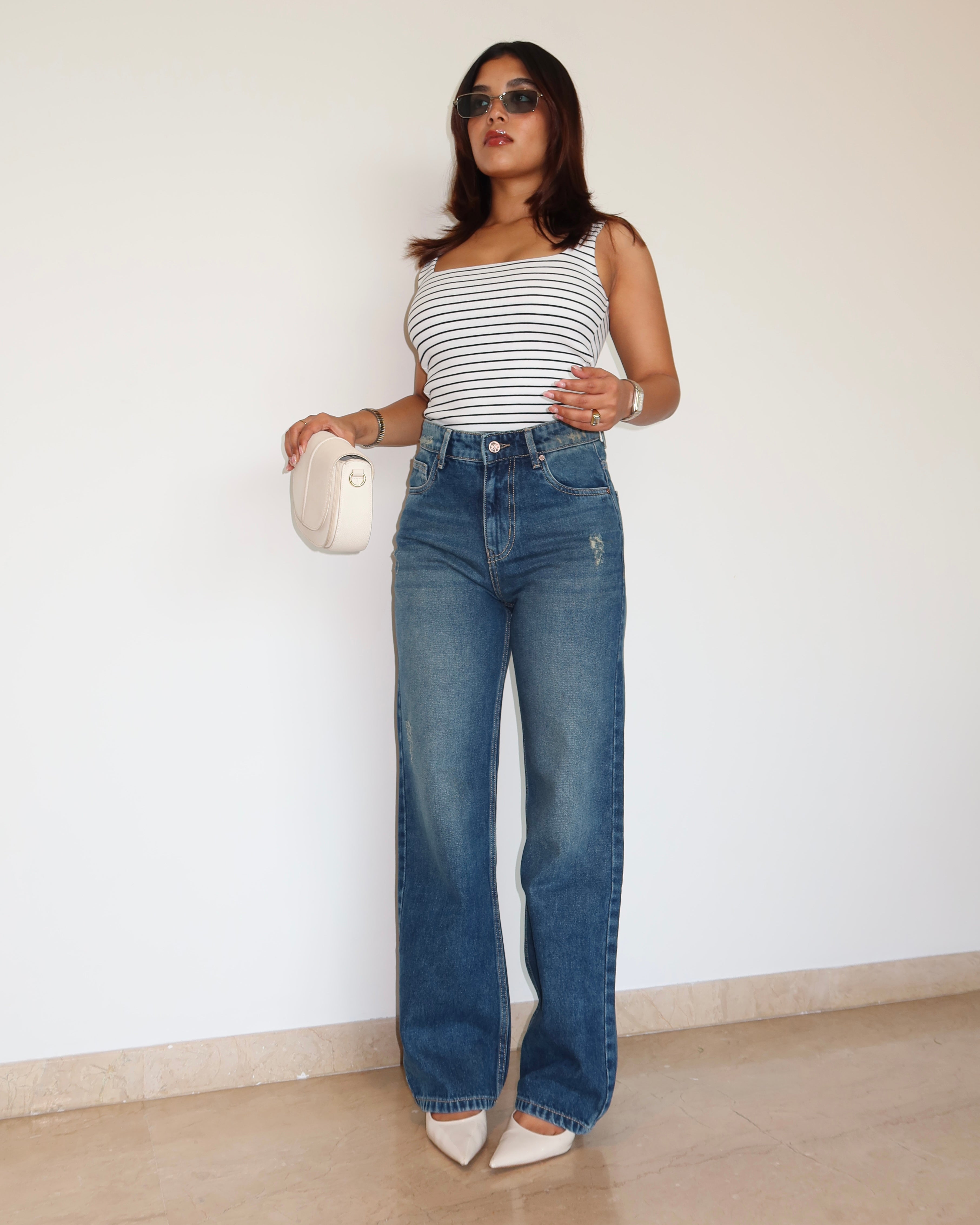 Slim-Fit Straight Leg Jeans by Soho - High Quality Denim.