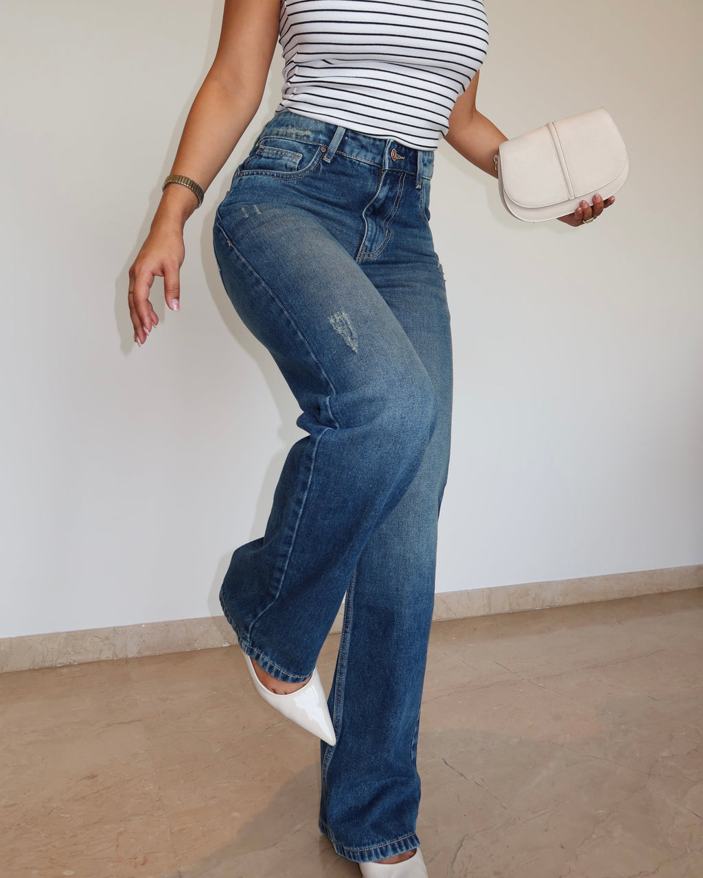 Slim-Fit Straight Leg Jeans by Soho - High Quality Denim.