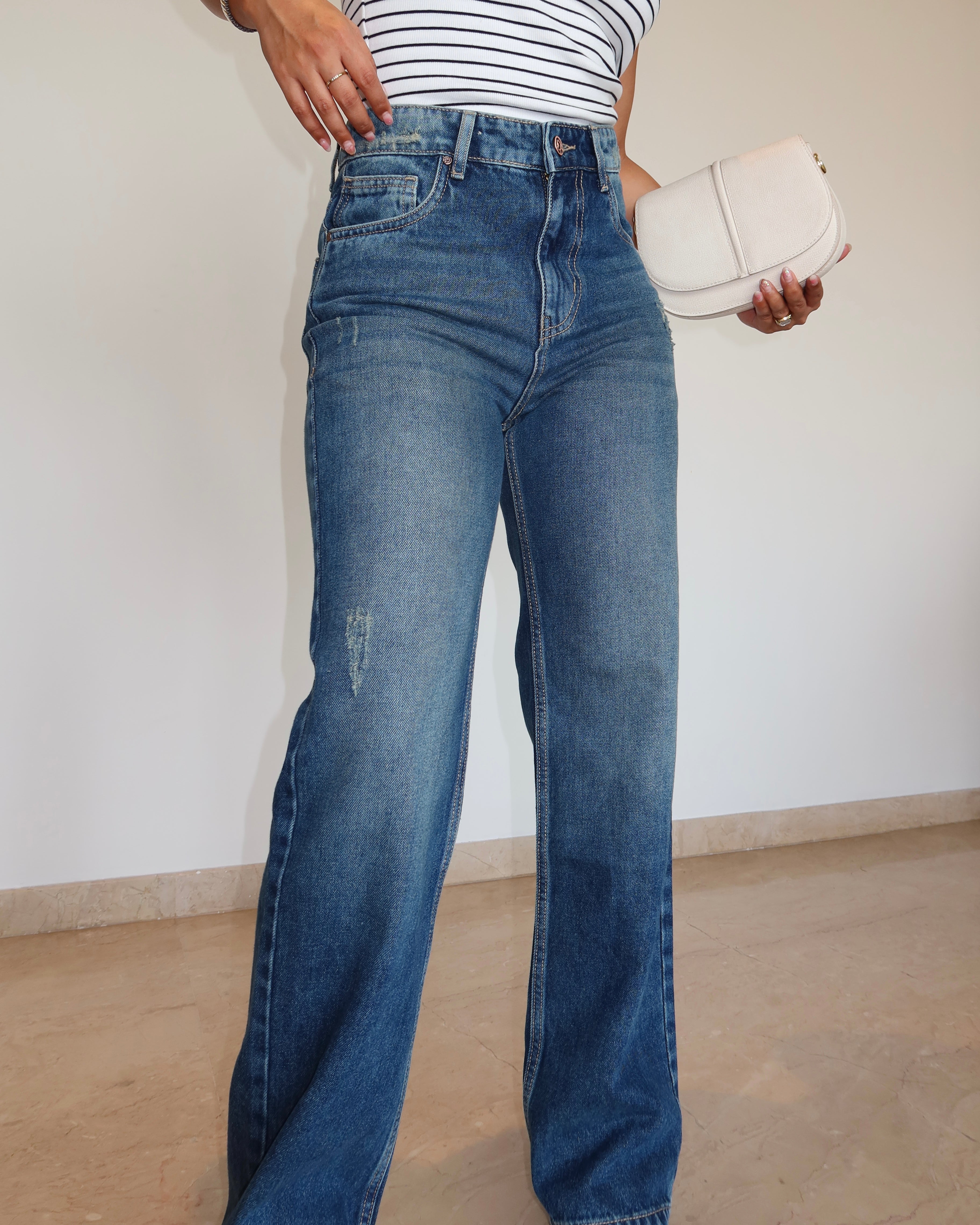 Slim-Fit Straight Leg Jeans by Soho - High Quality Denim.